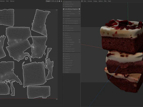Brownie 8 Modelo 3D