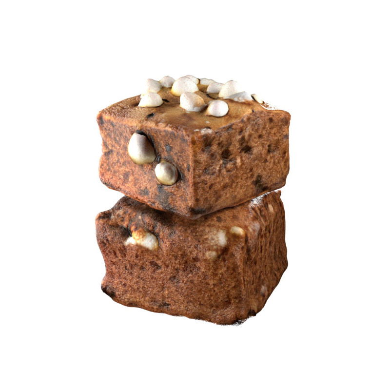 Brownie 9 3D Модель .c4d .max .obj .3ds .fbx .stl .blend