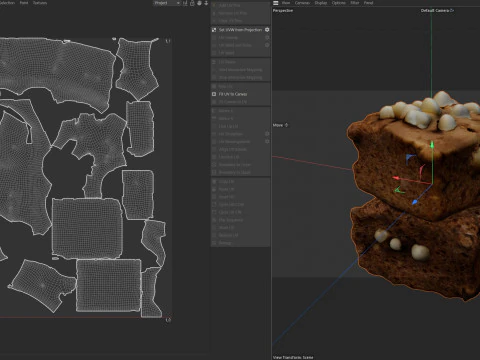 Brownie 9 Modelo 3D