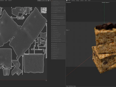 Brownie 10 3D Model