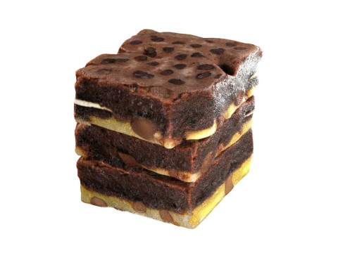 Chocolate Brownie Collection 3D मॉडल