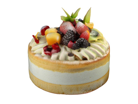 Fruit Cake Modelo 3D