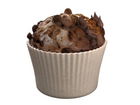 Muffin 3D Модель
