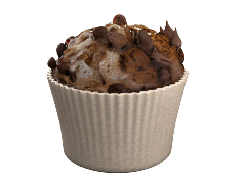 Muffin Modelo 3D