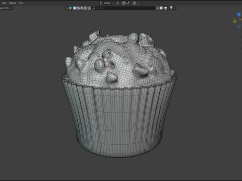 Muffin Model 3D