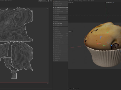 Muffin 2 3D Model