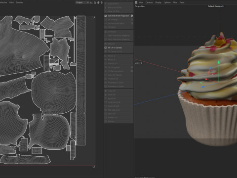 Muffin 3 3D Model