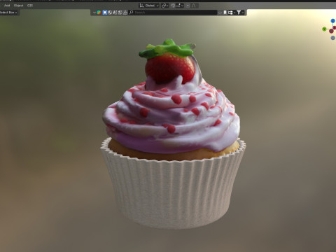 Muffin 5 Modelo 3D