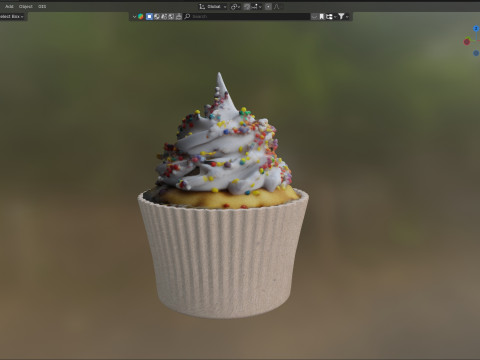 Muffin 6 3D Model