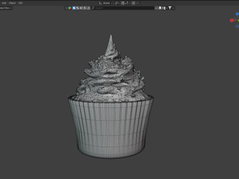 Muffin 6 3D Model