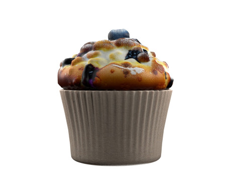Muffin 7 Model 3D