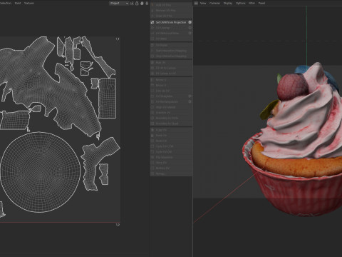 Muffin 10 Modèle 3D