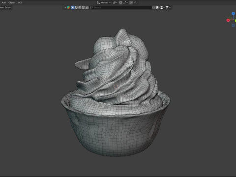 Muffin 10 Modelo 3D