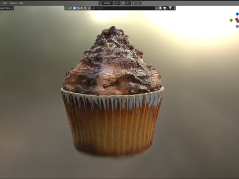 Muffin 11 Modello 3D