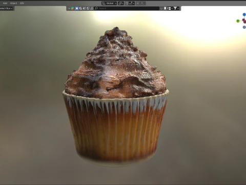 Muffin 11 3D Model
