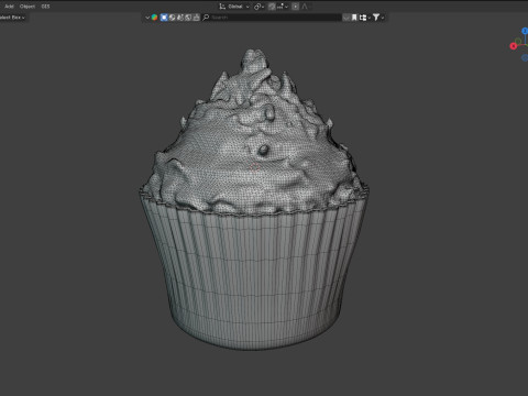 Muffin 11 Modello 3D