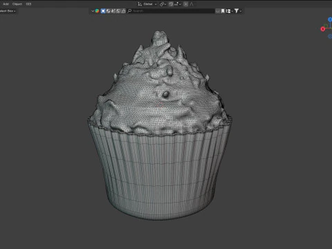 Muffin 11 3D Model