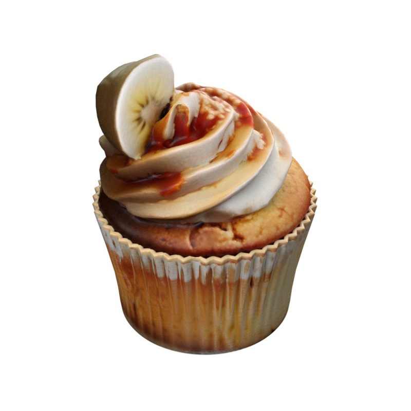 Muffin 12 Model 3D .c4d .max .obj .3ds .fbx .stl .blend