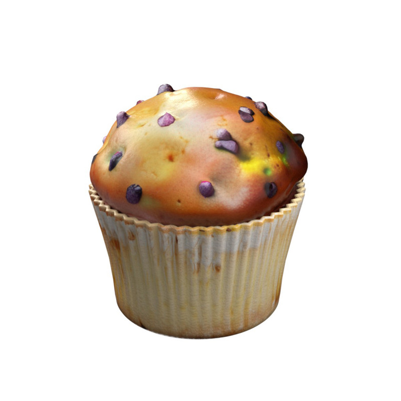 Muffin 13 Modelo 3D .c4d .max .obj .3ds .fbx .stl .blend