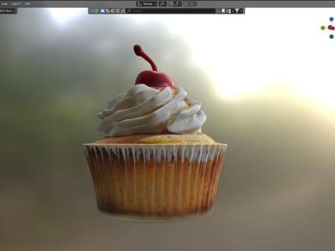 Muffin 14 3D Model