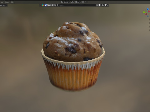 Muffin 16 Modelo 3D