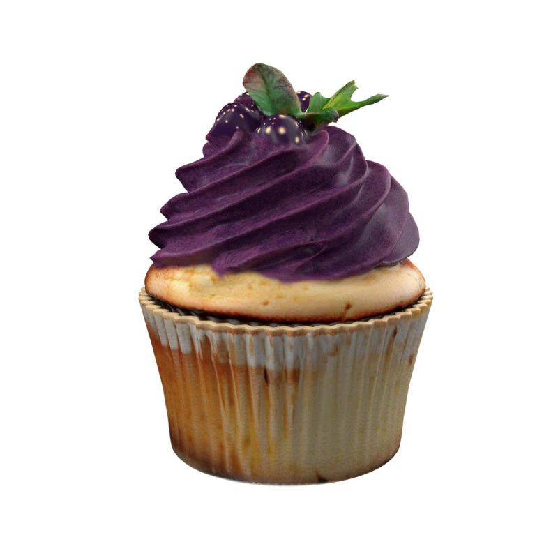 Muffin 17 3D Model .c4d .max .obj .3ds .fbx .stl .blend 