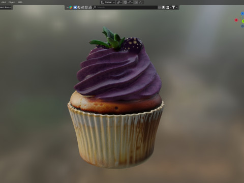 Muffin 17 3D Model