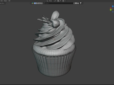 Muffin 17 3D Model