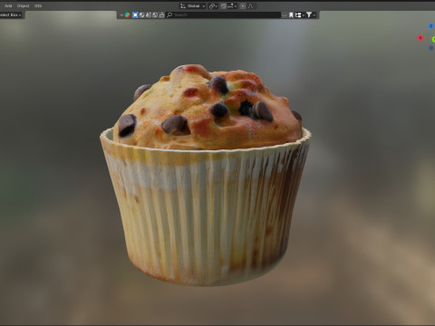 Muffin 18 Modello 3D