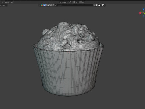 Muffin 18 Modello 3D