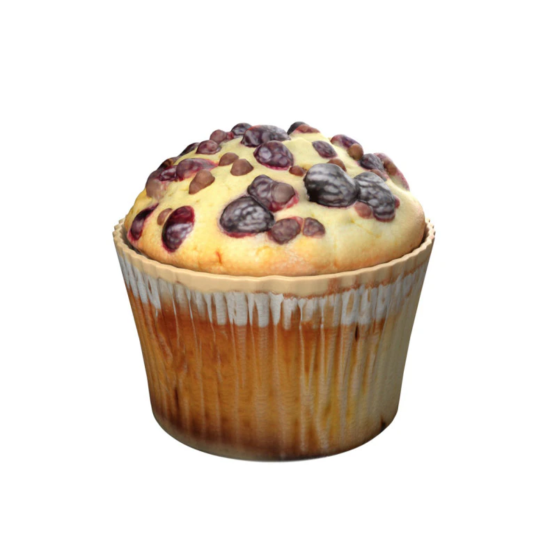 Muffin 19 3D Model .c4d .max .obj .3ds .fbx .stl .blend 