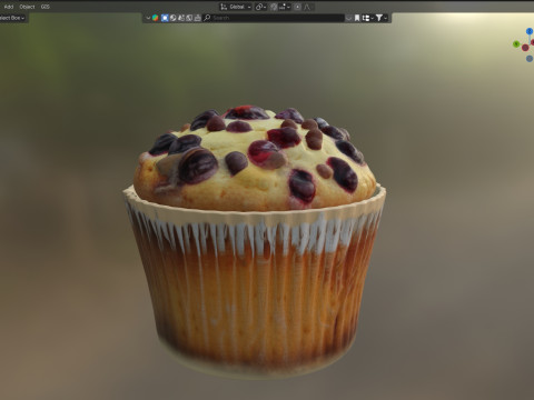 Muffin 19 3D Model