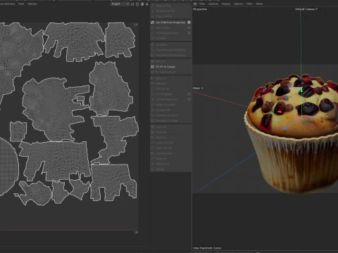 Muffin 19 3D Model