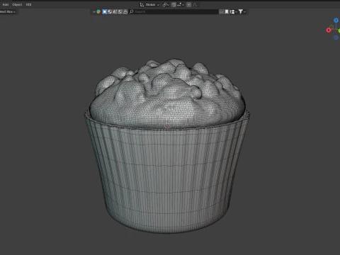 Muffin 19 3D Model