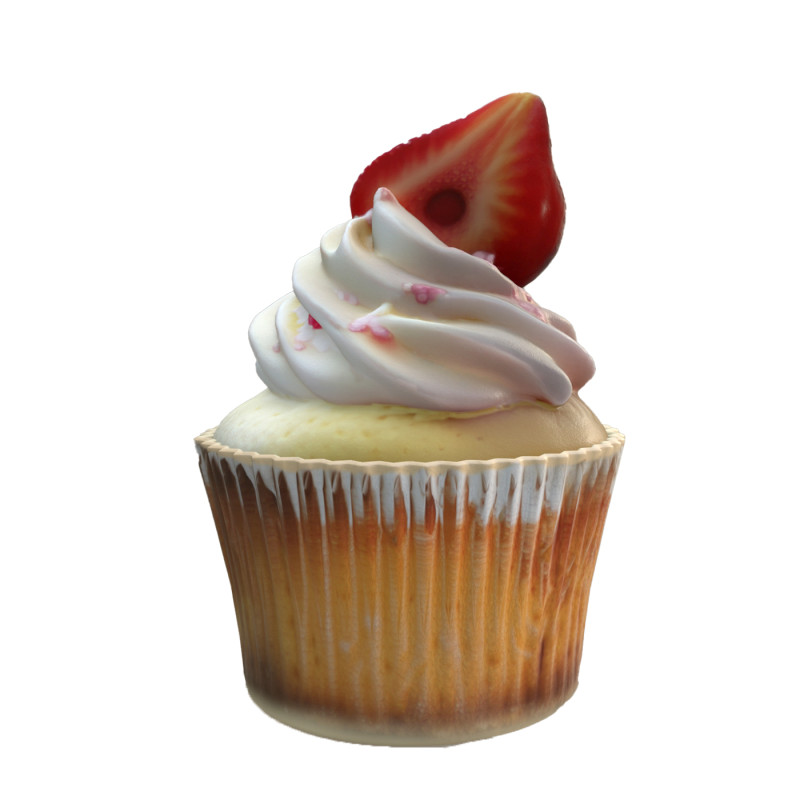 Muffin 20 Modelo 3D .c4d .max .obj .3ds .fbx .stl .blend