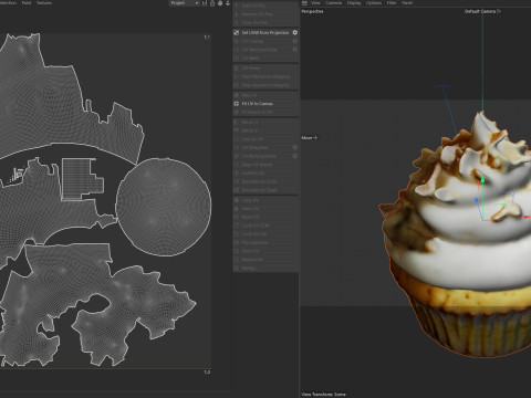 Muffin 21 3D मॉडल