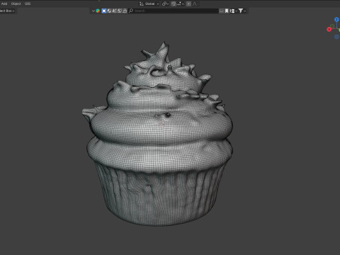 Muffin 21 3D मॉडल