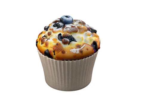Muffin collection 1 3D Model