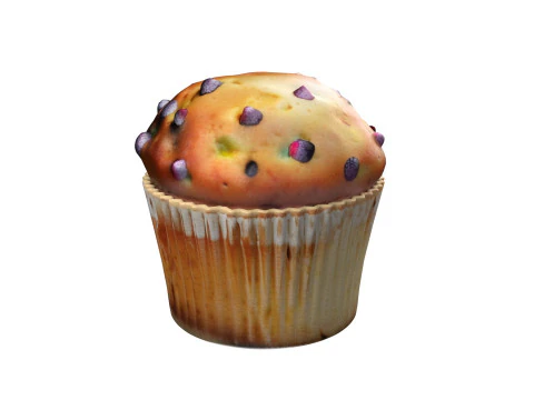 Muffins collection 3 3D Model