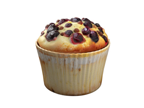 Muffins collection 3 3D 모델