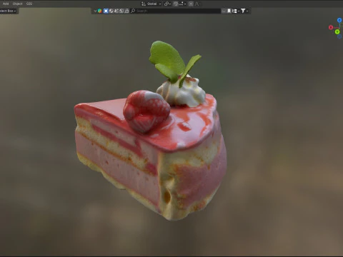 Pastry 1 3D Model
