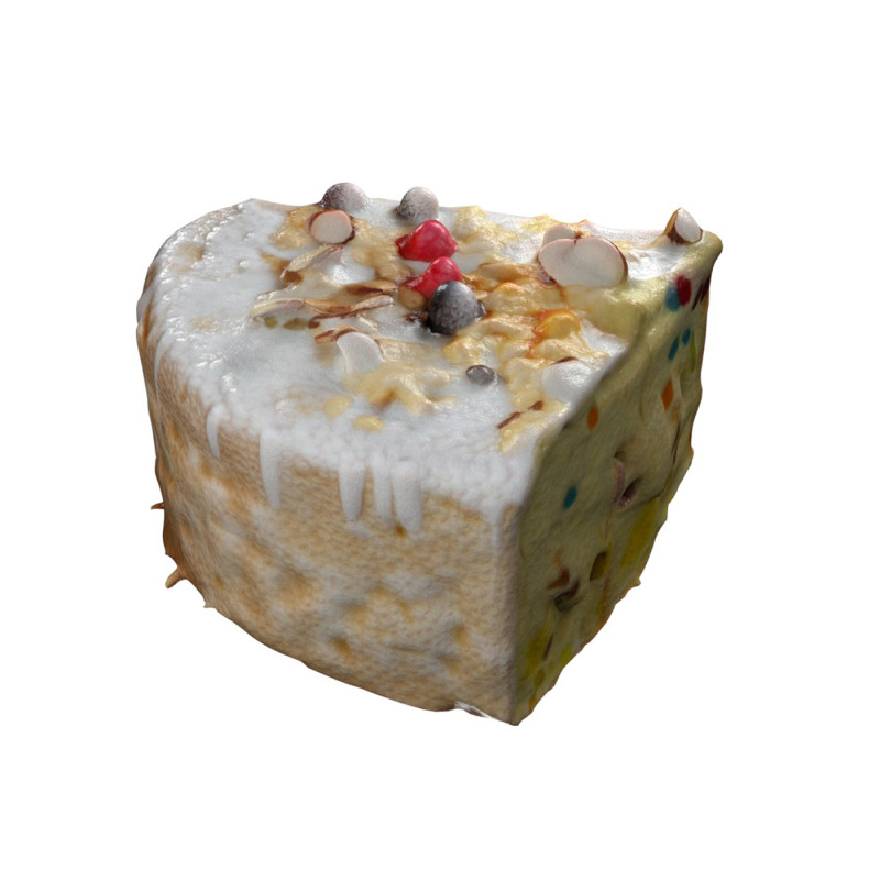 Pastry 2 3D Model .c4d .max .obj .3ds .fbx .stl .blend