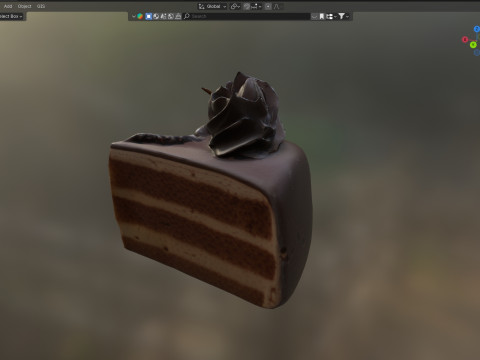 Pastry 4 3D मॉडल