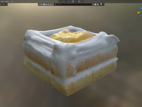 पेस्ट्री 7 3D मॉडल