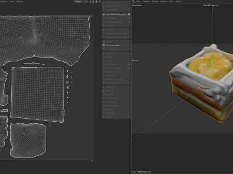 पेस्ट्री 7 3D मॉडल