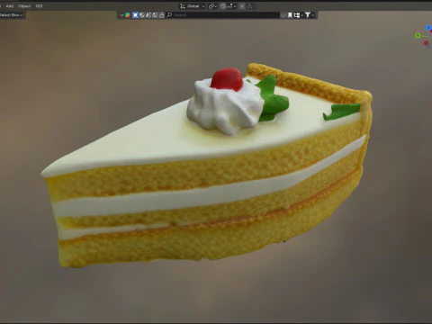 Pastry 8 3D Model