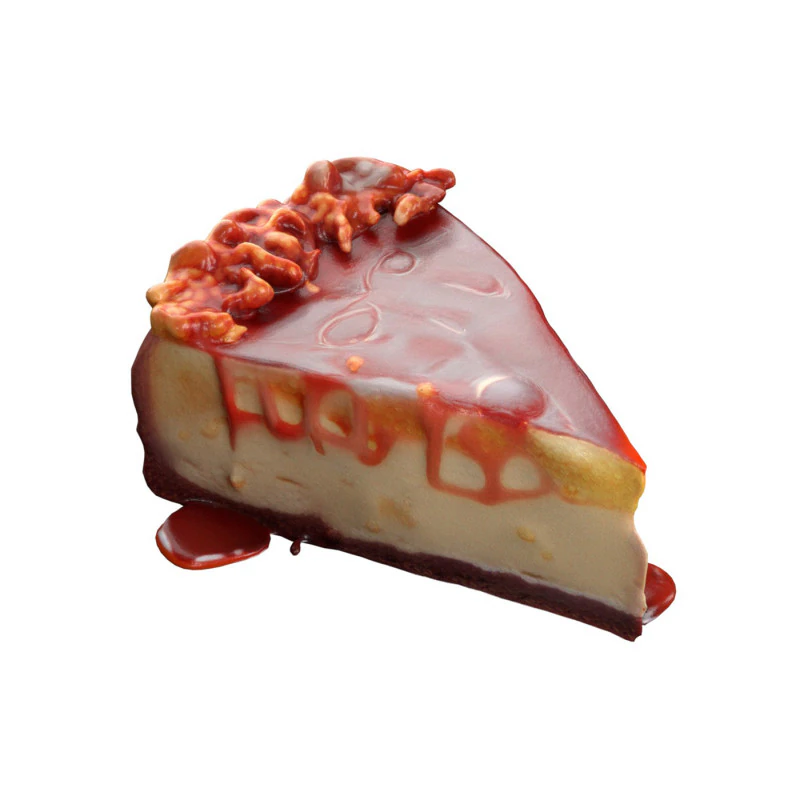 Pastry 9 3D Model .c4d .max .obj .3ds .fbx .stl .blend