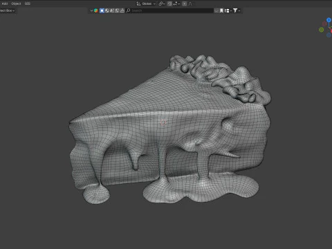 Pastry 9 3D Model