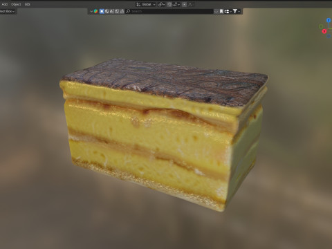 Pastry 10 3D Model