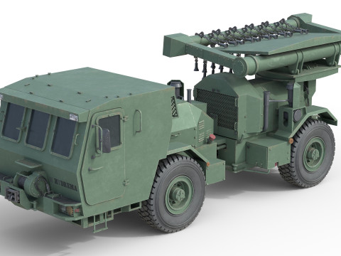 5 Military Vehicles Collection V31 3D Модель